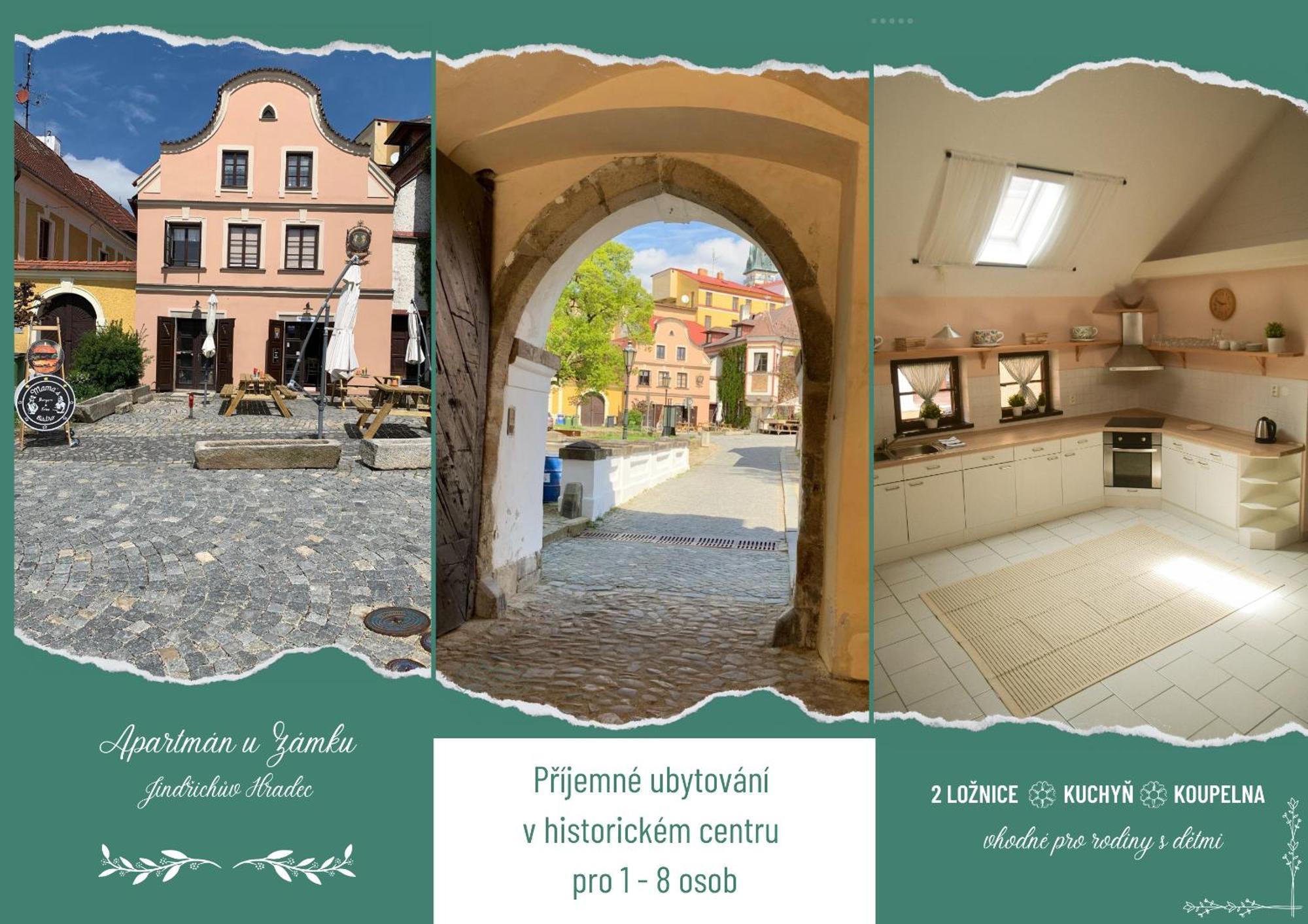 Apartman U Zamku Jindrichuv Hradec Exterior foto